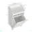 31" Tilt Out Laundry Hamper, Free Standing Home Organizer Hamper, Bathroom Storage Cabinet