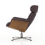 Chaise longue inclinable en cuir véritable 31,5 po Rigo-1728091118-1760882205