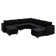 Berenika U-shaped Modular Sectional Sofa Reversible Velvet Sectional Sofa Couch With Chaise