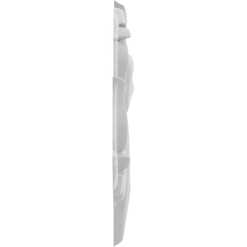 Rosettes de qualité supérieure, H 3 po x l 2,25 po x P 0,25 po, Gauche