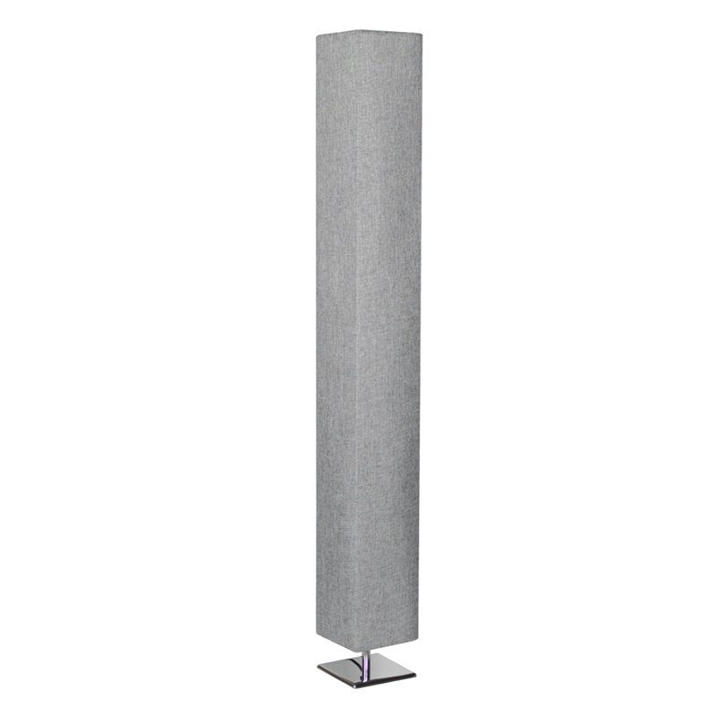 Antero 120cm Column Floor Lamp, Grey