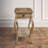 Francoise 23" Wide Rustic Wooden End Table with 1 Drawer And 1 Shelf