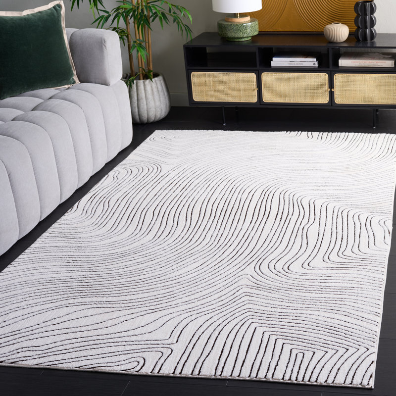 Versaillies 665 Performance Machine Washable Abstract Rug, 5'-0" X 8'-0" Rectangle