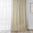 Bodwar Grommet Thermal Cross Linen Weave 100% Blackout Curtains for Bedroom & Living Room Curtains - Single Panel Drapes-161899312-161899315