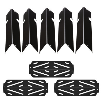 17 in Flavorizer Bars Steel Grill Replacement for Weber Genesis II 300 Series