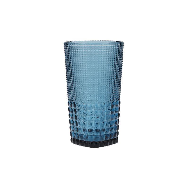 Malcolm Drinking Glass, 15 oz., Cornflower