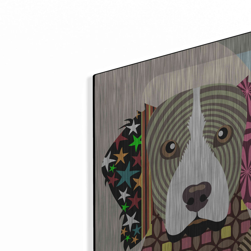 «Brittany Spaniel» par Lanre Adefioyue, H 24 po x l 16 po
