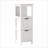 Cabinets | Freestanding Bathroom Floor Storage Cabinet, 2 Drawers 1 Open Storage Shelf, E1 Grade, snow white | MDF | Modern