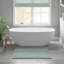 1 tapis de salle de bain réversible 100% coton touffeté à 3 000 g / m² 24 po x 44 po-118509808