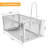 10.75x5.43x4.41in Humane Live Mouse Trap Cage with Sensitive Trigger