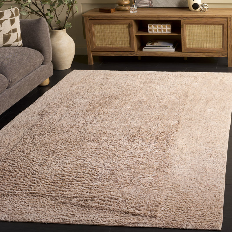Easy Care 224 Hand Tufted Recycled Cotton Machine Washable Abstract Indoor Use Only Rug, Rectangle 5' x 8'