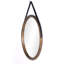 Des Round Solid Wood Mirror-1077681934