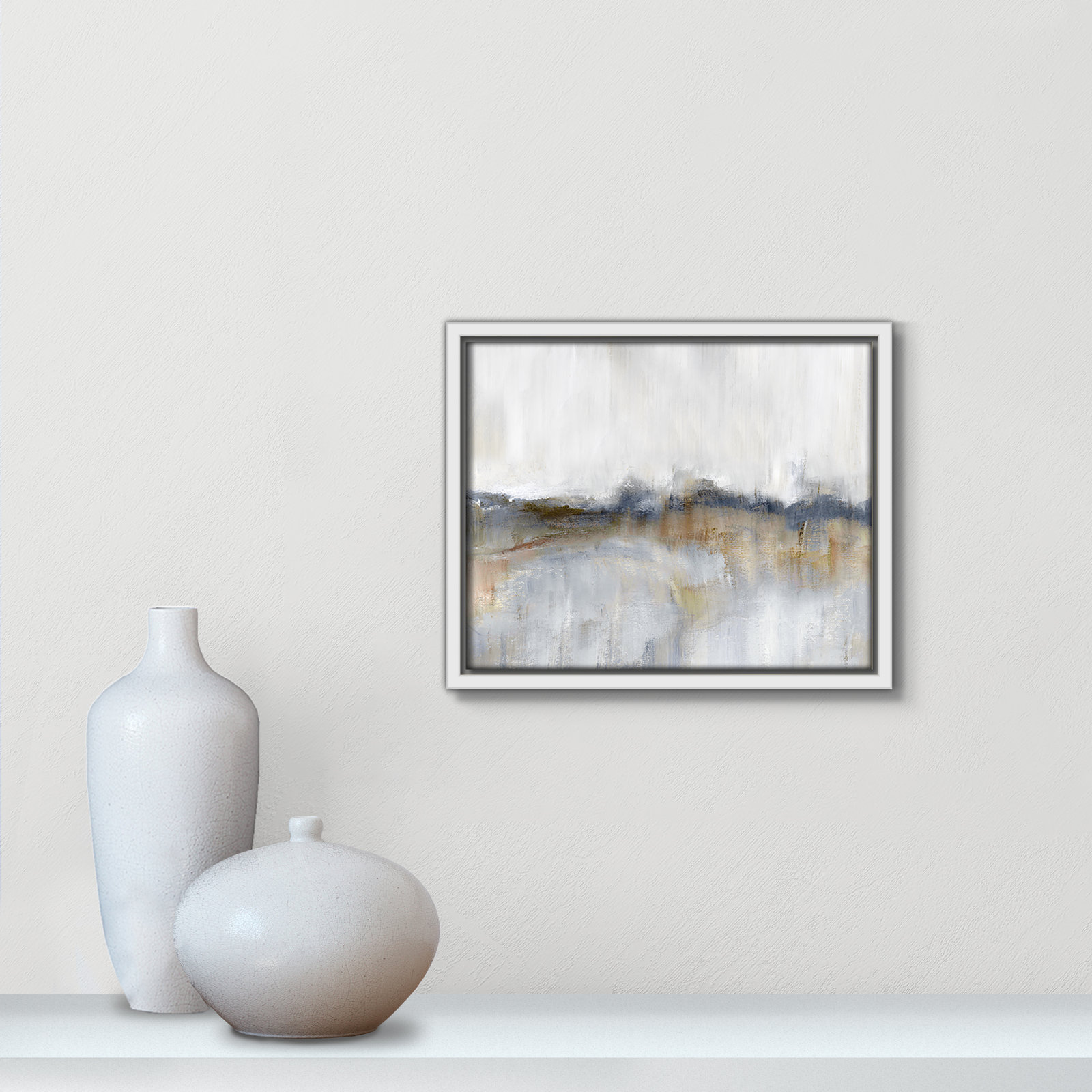 Autumnal Tide Print by Nan, 9.5" H x 11.5" W, White