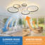 Elora 100cm LED Dimmable Reversible Ceiling Fan with Lights and Remote