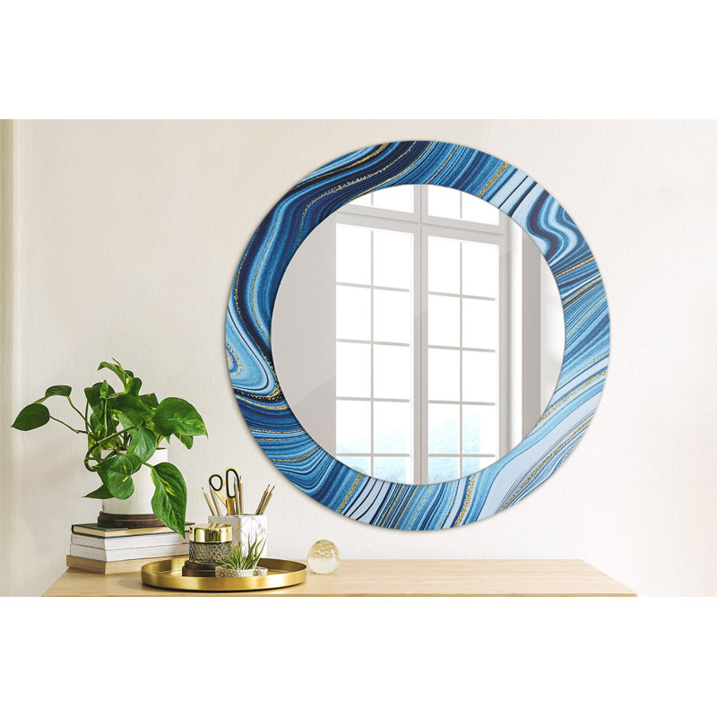 Huldar Glass Flat Wall Mirror