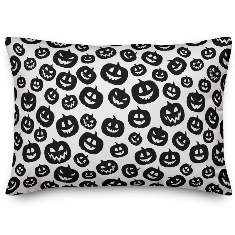 Coussin lombaire citrouille 