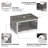Extra Large Collapsible Storage Box Bin, 5 Side Clear Open Access Stackable w/ Lid-1805913307
