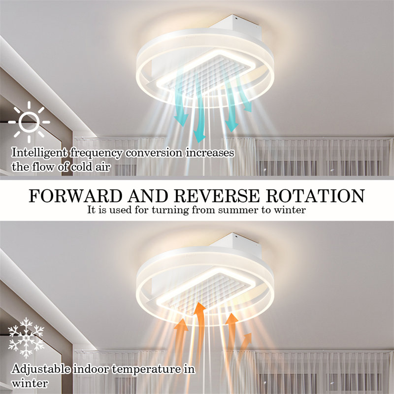 Imelida Ceiling Fan with LED Lights