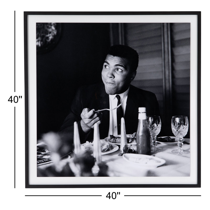 Muhammad Ali Print by Getty Images, 40" H x 40" W x 0.8" D