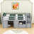 Twin Low Loft Bed With Built-In Stairs And Storage Drawer,Shelves-790858568