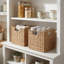 9" Wicker Paper Rope Storage Baskets Set