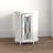 Noires Freestanding Corner Accent Floor Storage Cabinet
