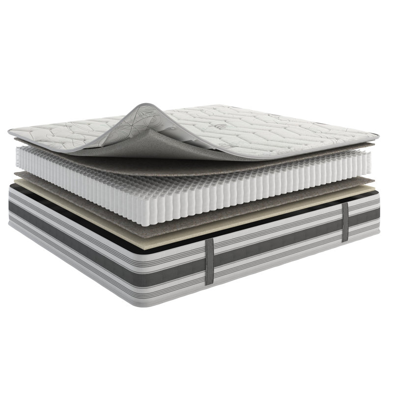  Ottopedic 12" Firm Hybrid Mattress Airflow, Edge to Edge Pocket Coil, Bed in A Box,Ottopedic, Queen