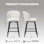 Tabouret de bar pivotant à 360 ° à hauteur de comptoir avec dossier-1850844813-1630115552
