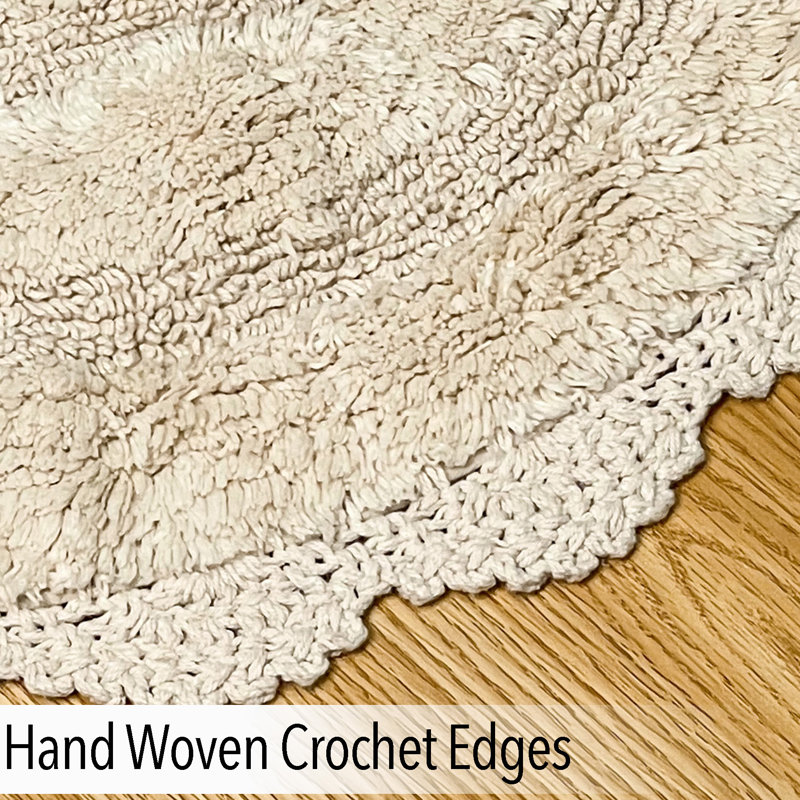 Crouseville Bath Rug, Ivory