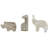 Cole And Grey Marble Small Rounded Safari Animals Sculpture With Copper Accents-1975296397-1975296402