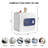 ThermoMate 2.5 Gallons 1.44kW Electric Mini Tank Water Heater for Point Of Use Instant Hot Water