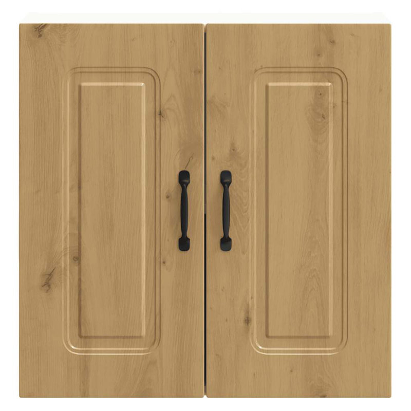 Armoire murale de cuisine vidaXL, Chêne artisanal, H 23,6 po x l 23,6 po x P 12,2 po