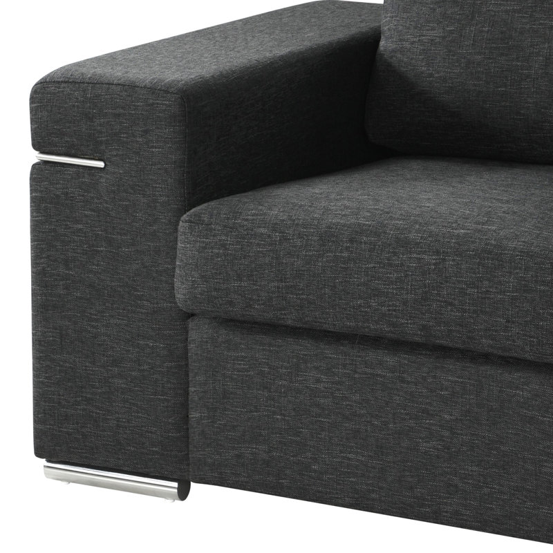 Fauteuil Gianna, Lin noir