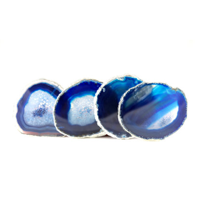 Crystal 4 Piece Coaster Set