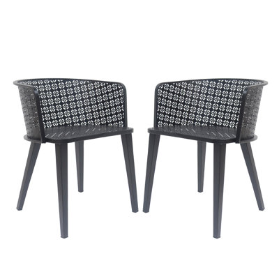Chaise de salle à manger d'extérieur Milan (sans la table)