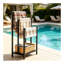 44 cm L Freestanding Towel Rack