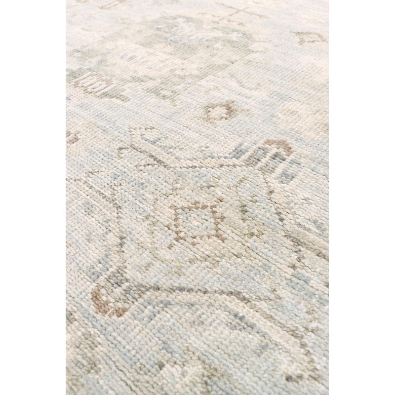 Oushak Hand Knotted Wool Oriental Area Rug, Rectangle 12' x 15'