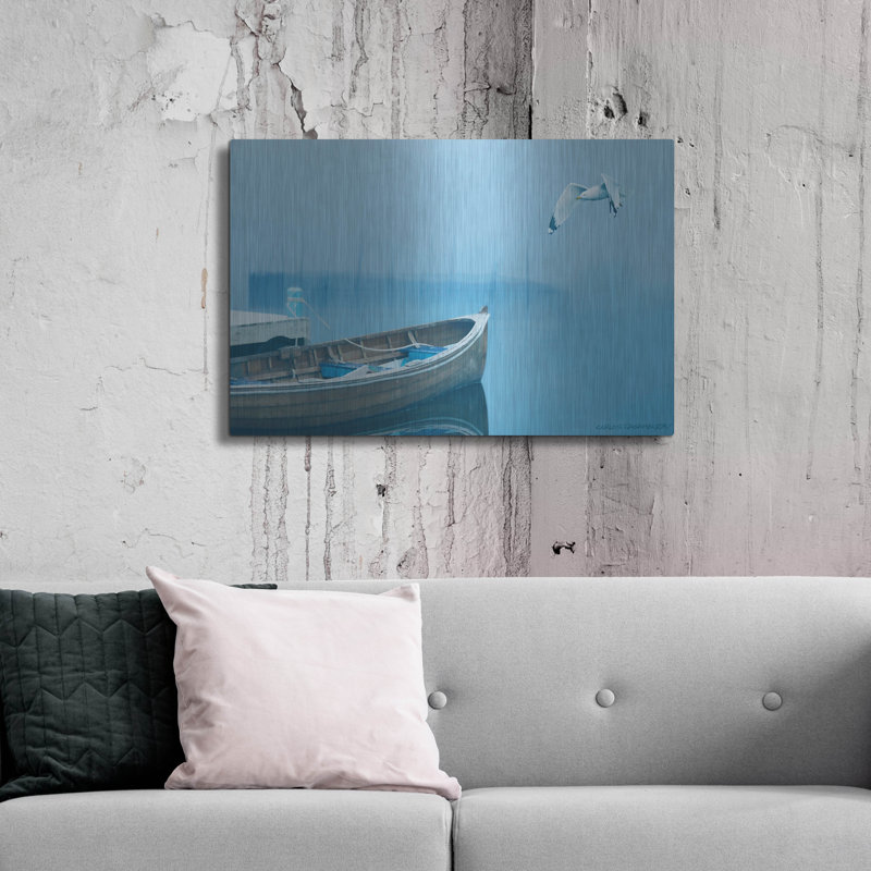 «Fog In The Bay» par Carlos Casamayor, H 24 po x l 36 po