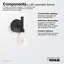 Components One-Light Led Lacemaker Sconce