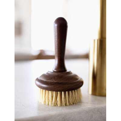 Dish Soap Scrub Round Wood Brush For Kitchen And Home Decor