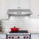 Cosmo 36 in. Haven Collection Ducted Under Cabinet Range Hood, LED Lights, Touch Controls, Permanent Filters, Stainless Steel