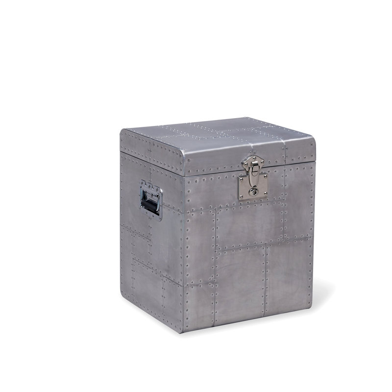 Elio Metal Trunk / End Table