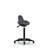 Victor Backed Adjustable Height Ergonomic Lab Stool with