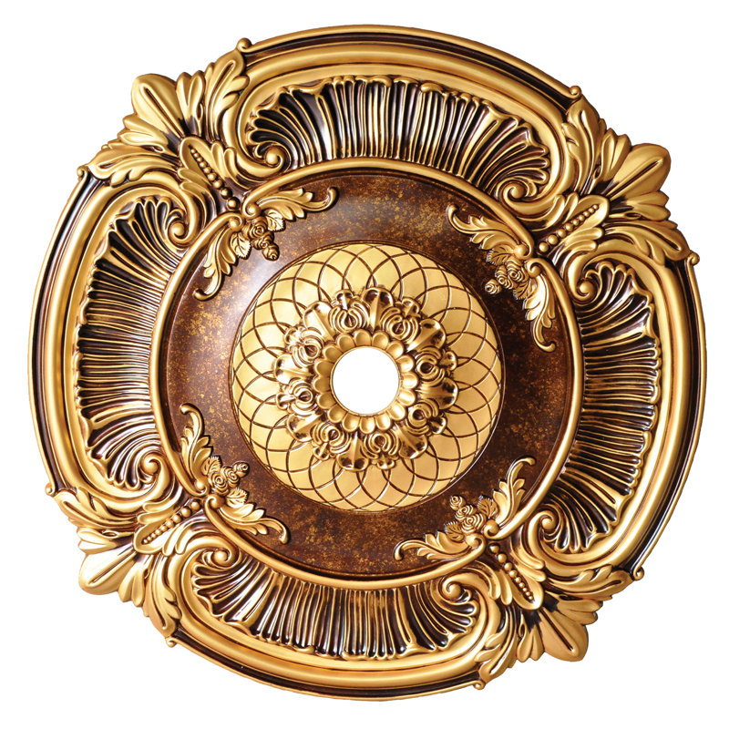 Médaillon rond de plafond antique