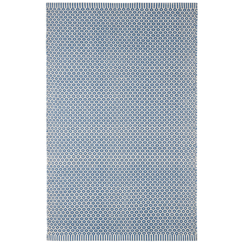 Finn Denim Handwoven Indoor/Outdoor Rug, Rectangle 2' x 3'