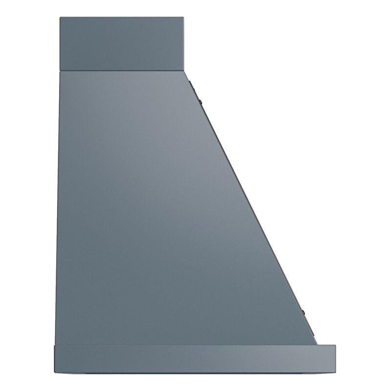 Hotte murale 48 pouces ILVE Nostalgie II Series Noblesse avec 600 pi³ / min, Bleu gris / bruni