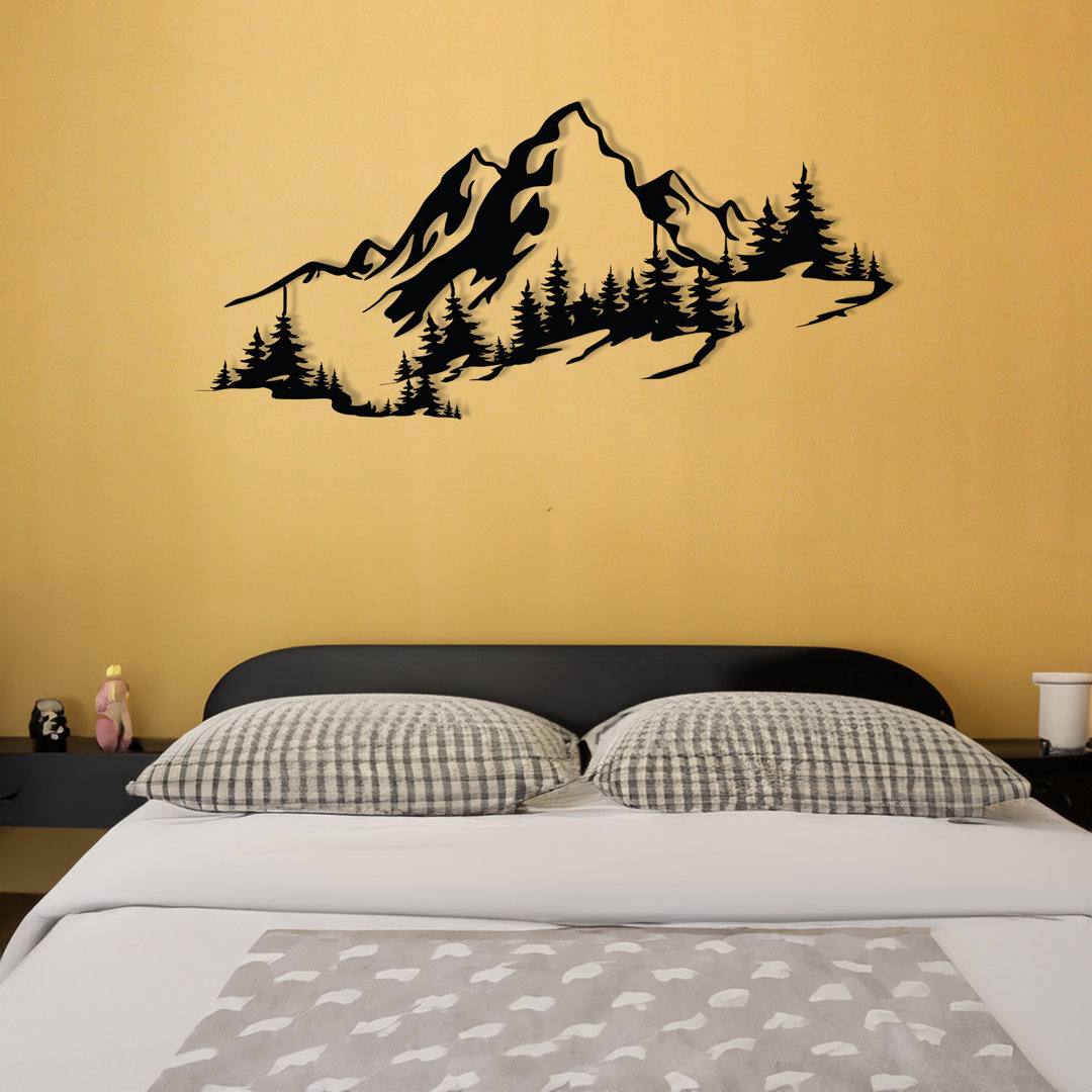 Landscape & Nature Wall Decor on Metal East Urban Home