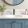 DeerValley Symmetry 18" X 15" Oval Vitreous China Undermount Bathroom Sink with Overflow