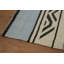 Tapis rayé en laine Kilim