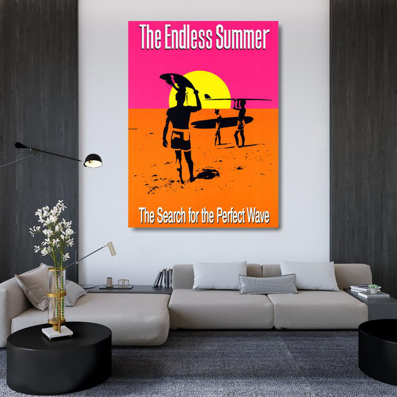 The Endless Summer, 48" H x 35" W